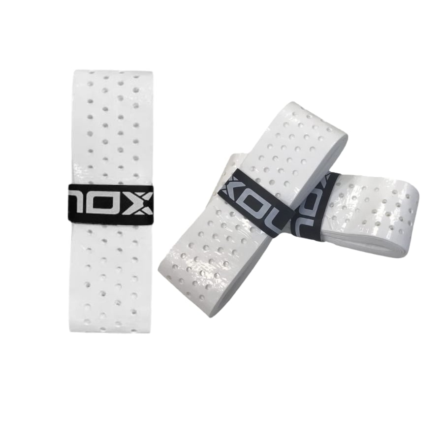 Nox Padel Perforated Over Grips (White)