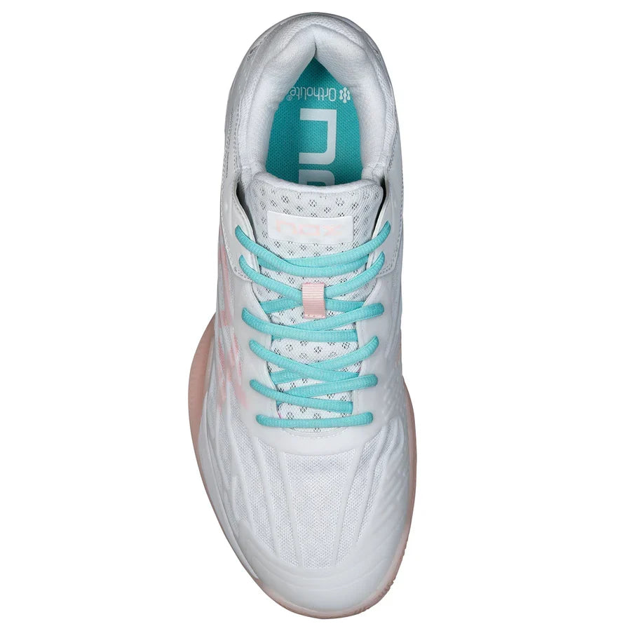 Nox AT10 Lux Padel Shoes White/Peach 4