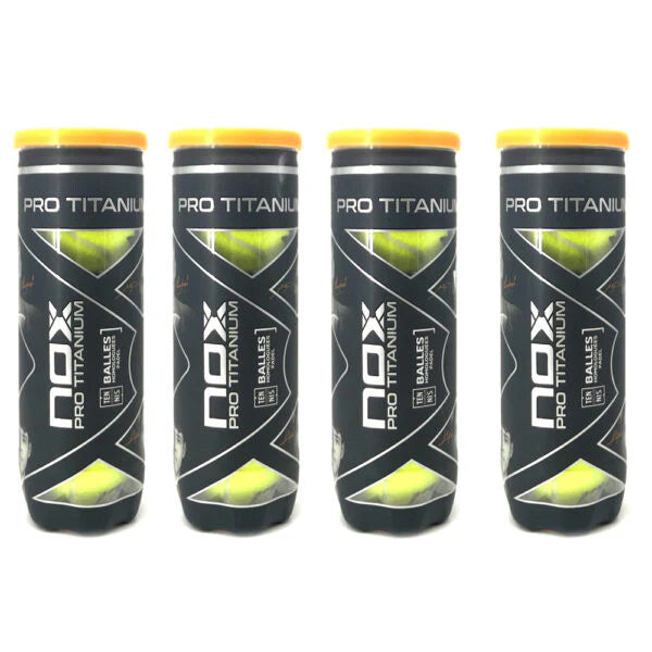 Nox Pro Titanium Padel Balls Dozen