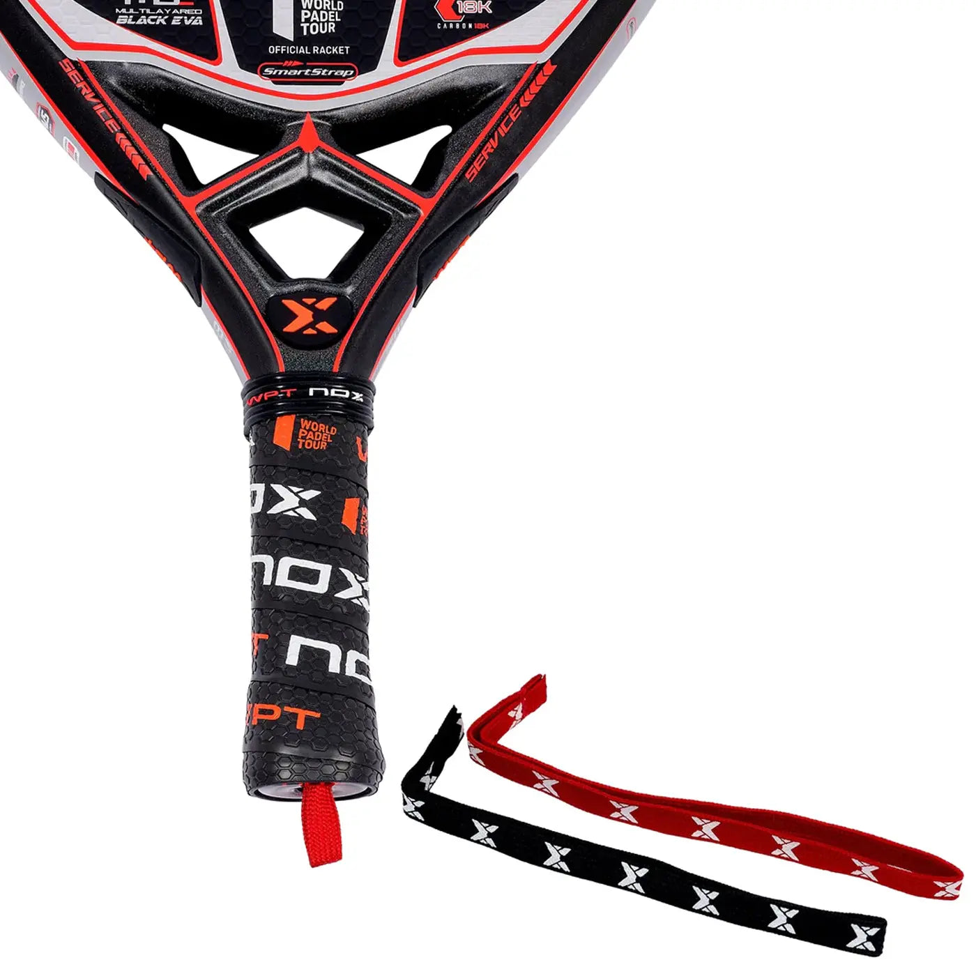 Nox Pro Series Replacement Straps Black/Red