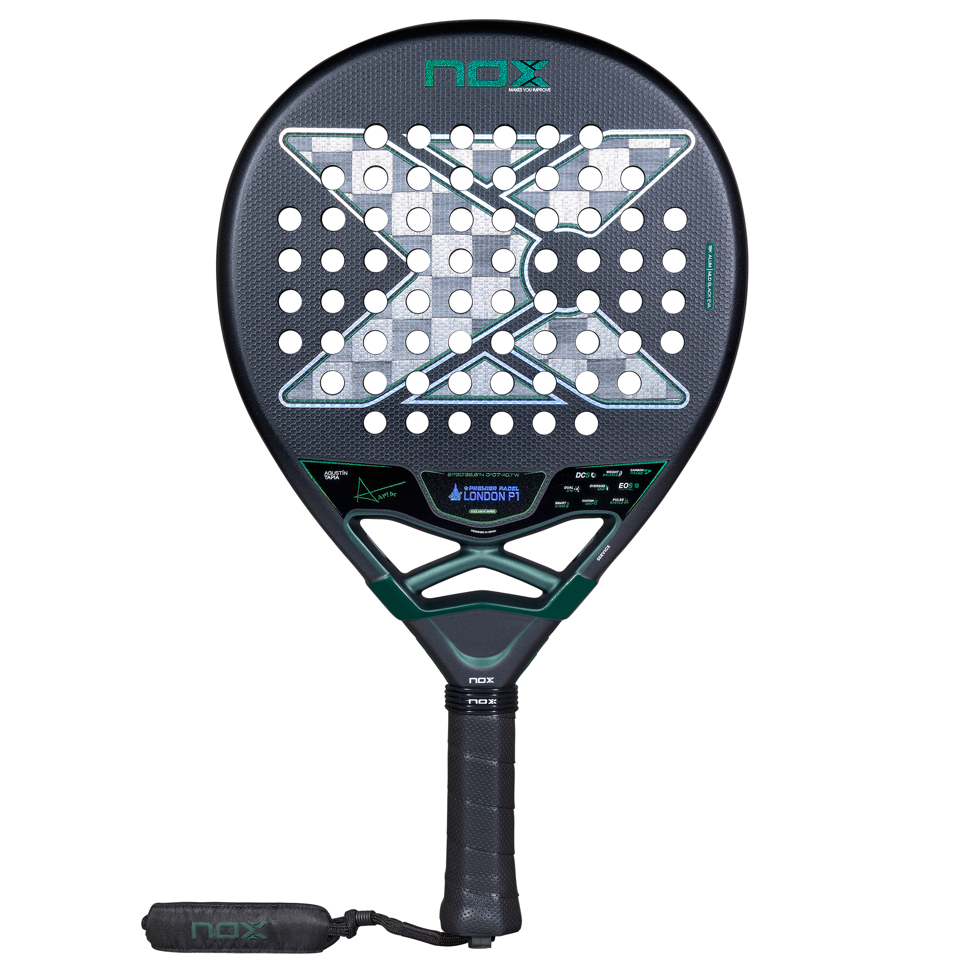 Nox Exclusive Edition London P1 AT10 18K Padel Racket 2026