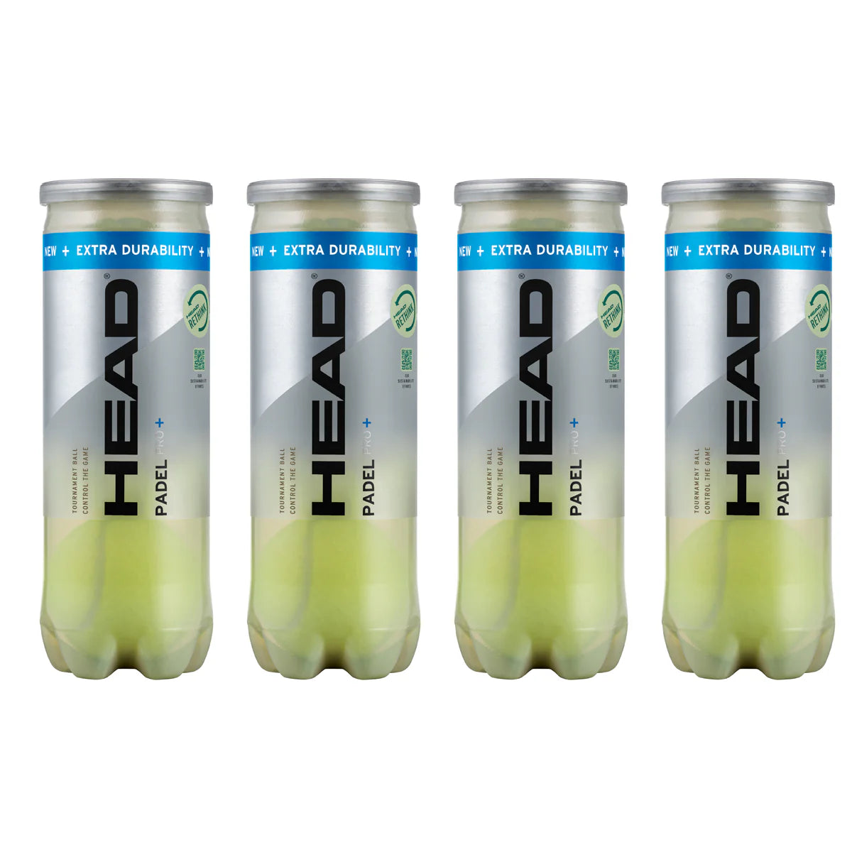 Head Pro + Padel Balls Dozen
