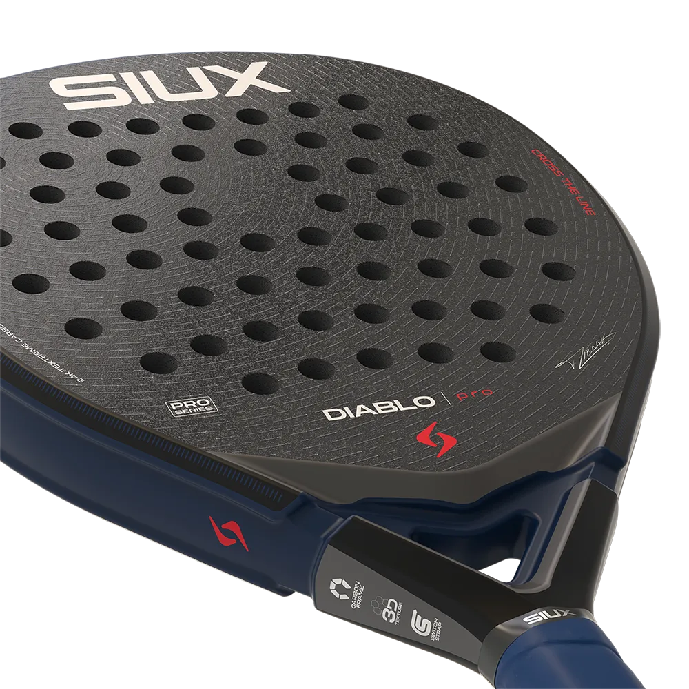 Siux Diablo Pro Padel Racket Night Blue 2026
