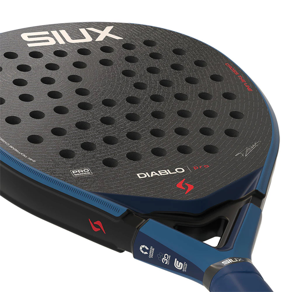 Siux Diablo Pro Padel Racket Night Blue 2026