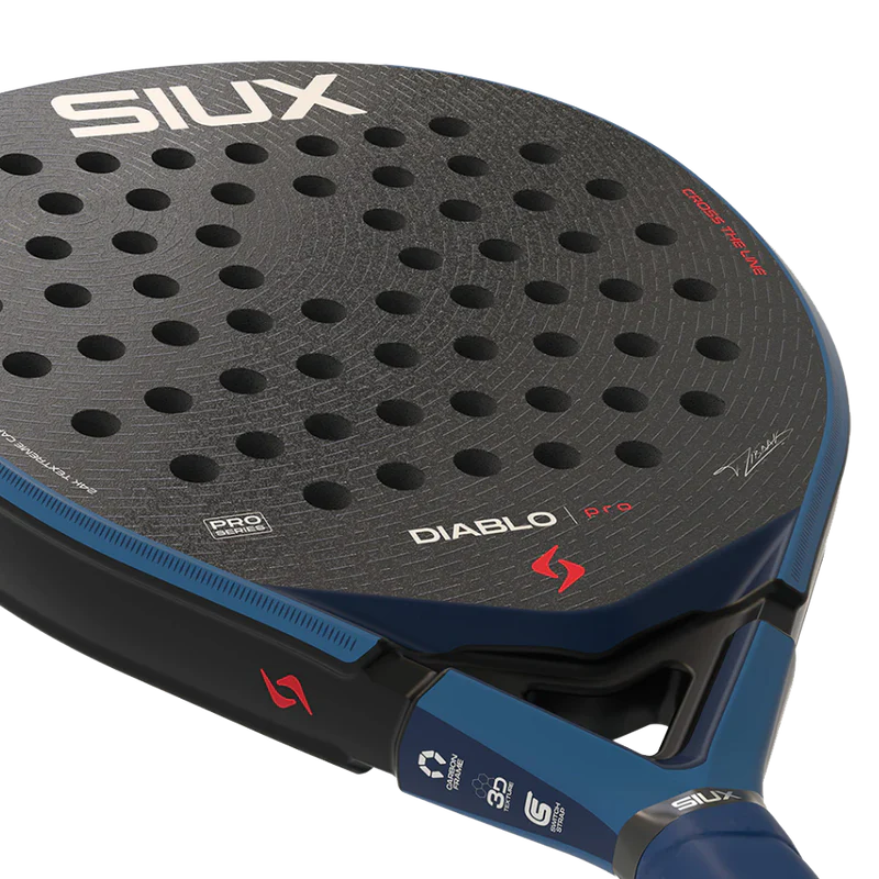 Siux Diablo Pro Padel Racket Royal Blue 2026