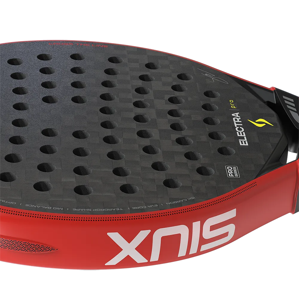 Siux Electra Pro Padel Racket Fire Red 2026