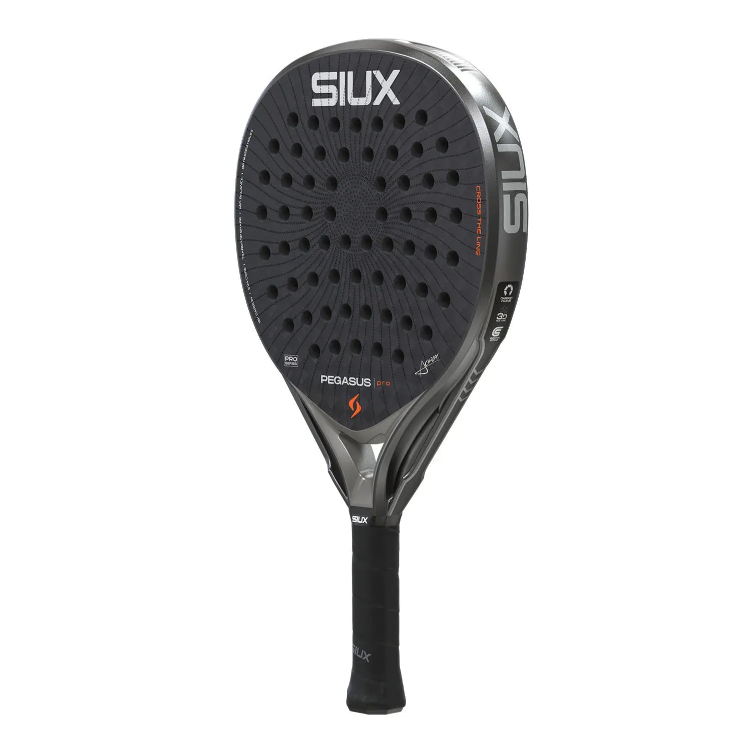 Siux Pegasus Pro Padel Racket Storm Grey 2026