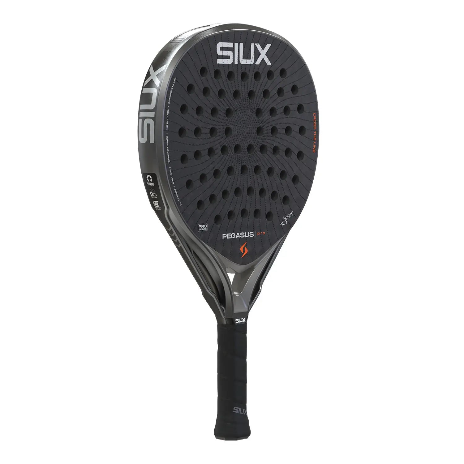Siux Pegasus Pro Padel Racket Storm Grey 2026