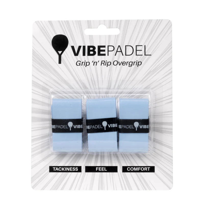 VIBEPADEL Blue Grip 'n' Rip Overgrips