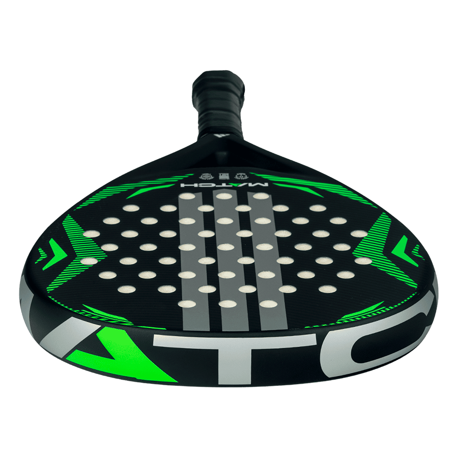 adidas Match Black/Green Padel Racket 2026