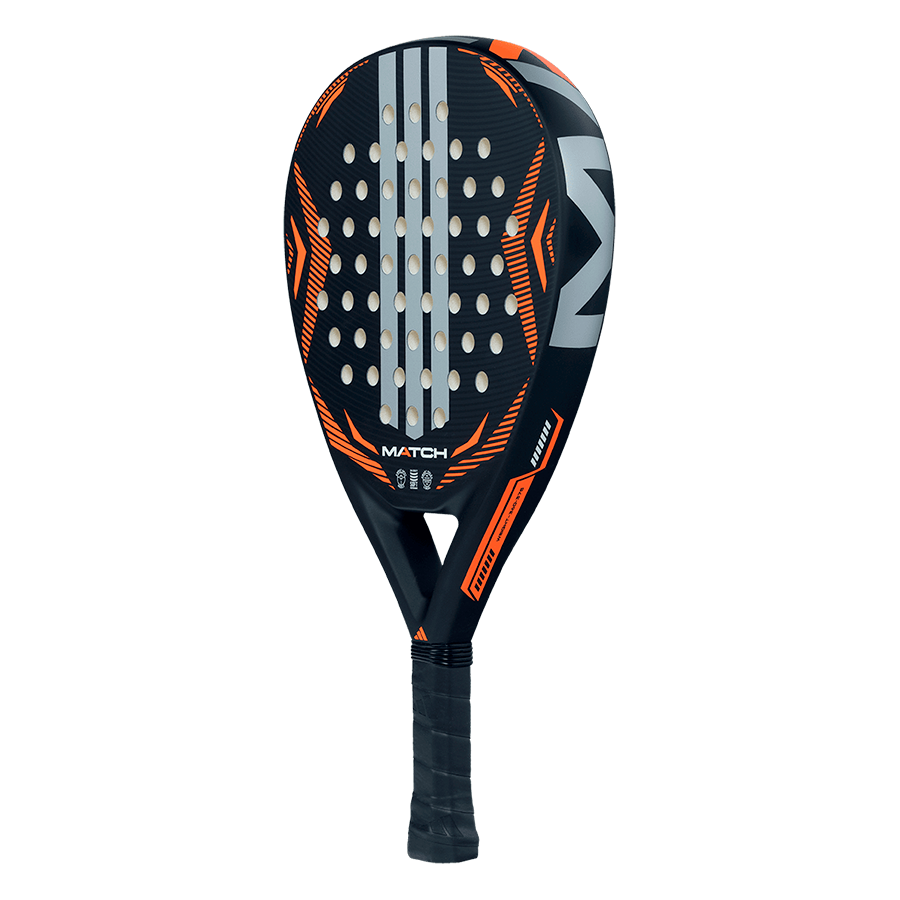 adidas Match Black/Orange Padel Racket 2026