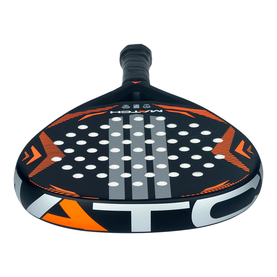 adidas Match Black/Orange Padel Racket 2026