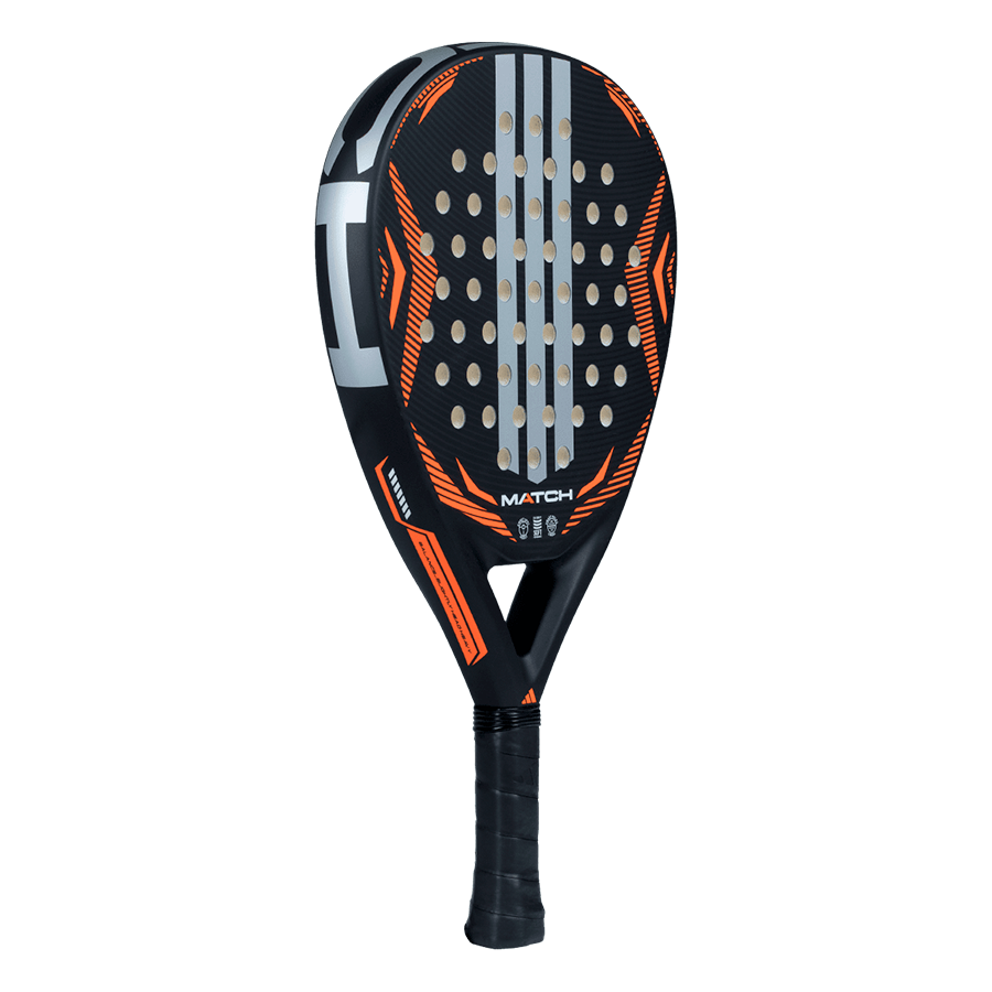 adidas Match Black/Orange Padel Racket 2026