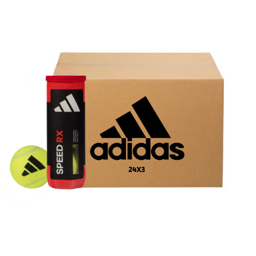 adidas Speed RX Padel Balls Box (24 tubes)