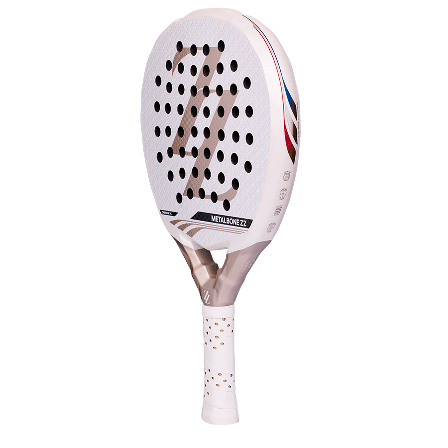 adidas Metalbone ZZ Carbon Padel Racket, three-quarter view