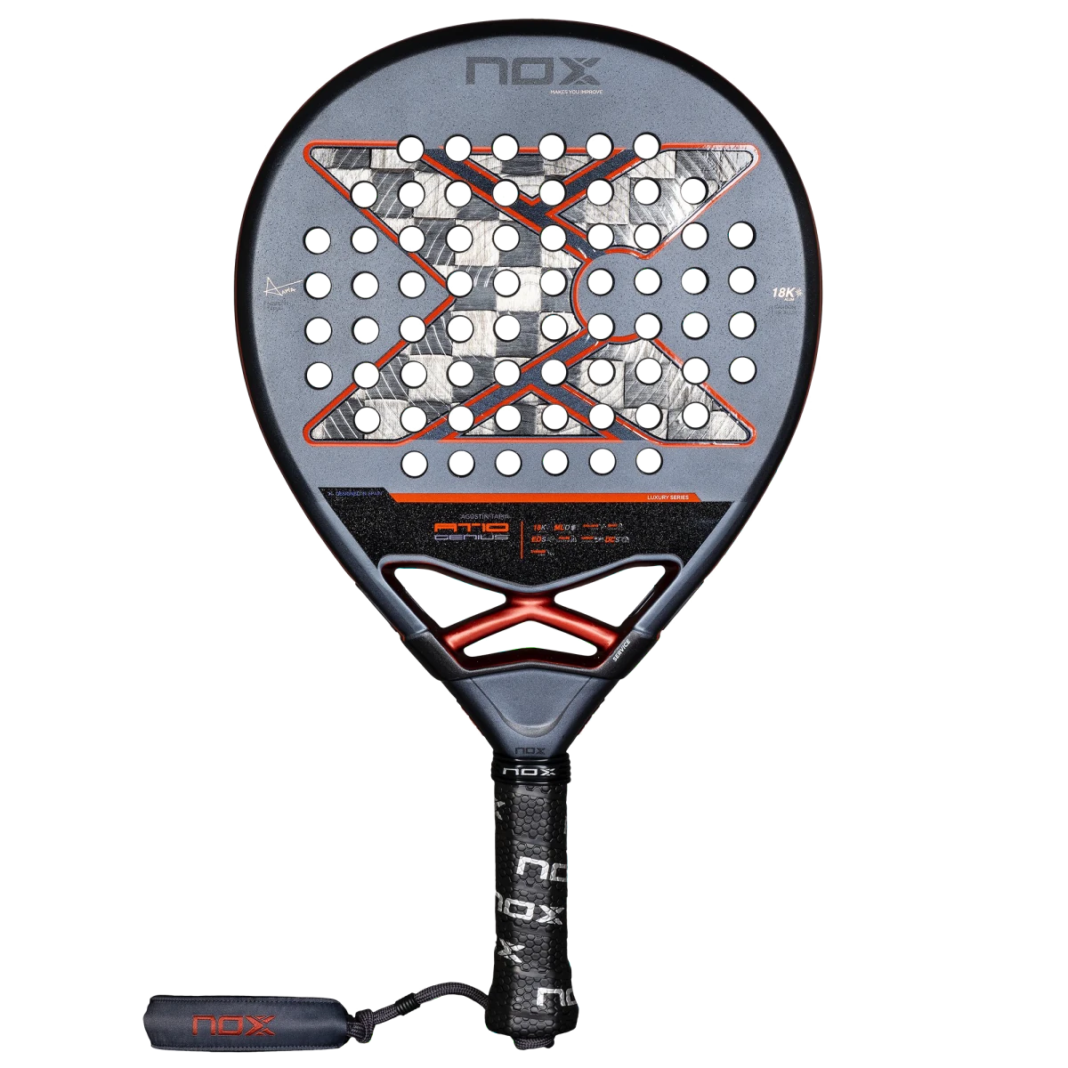 Nox AT10 Genius 18K Alum Padel Racket