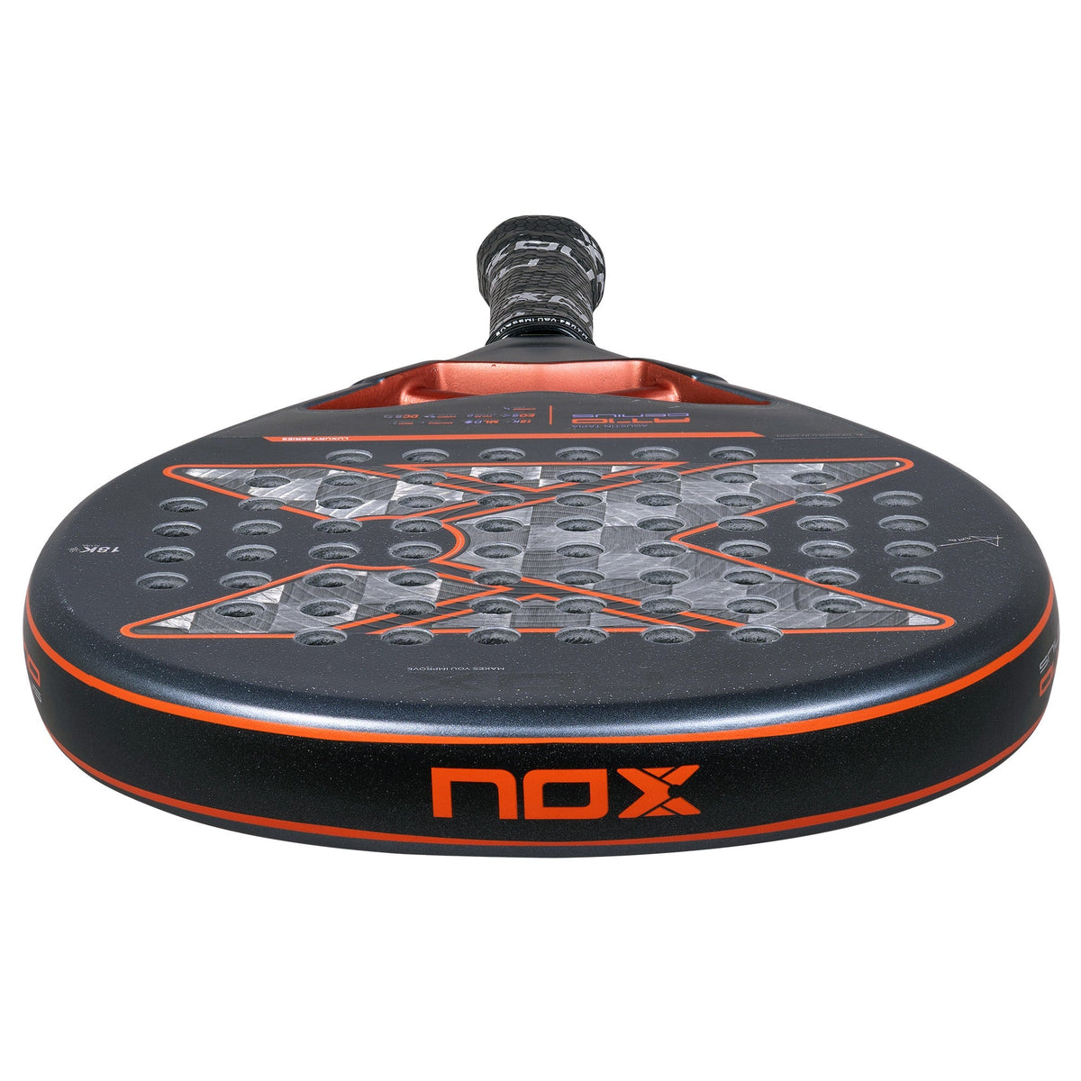 Nox AT10 Genius 18K Alum Padel Racket side