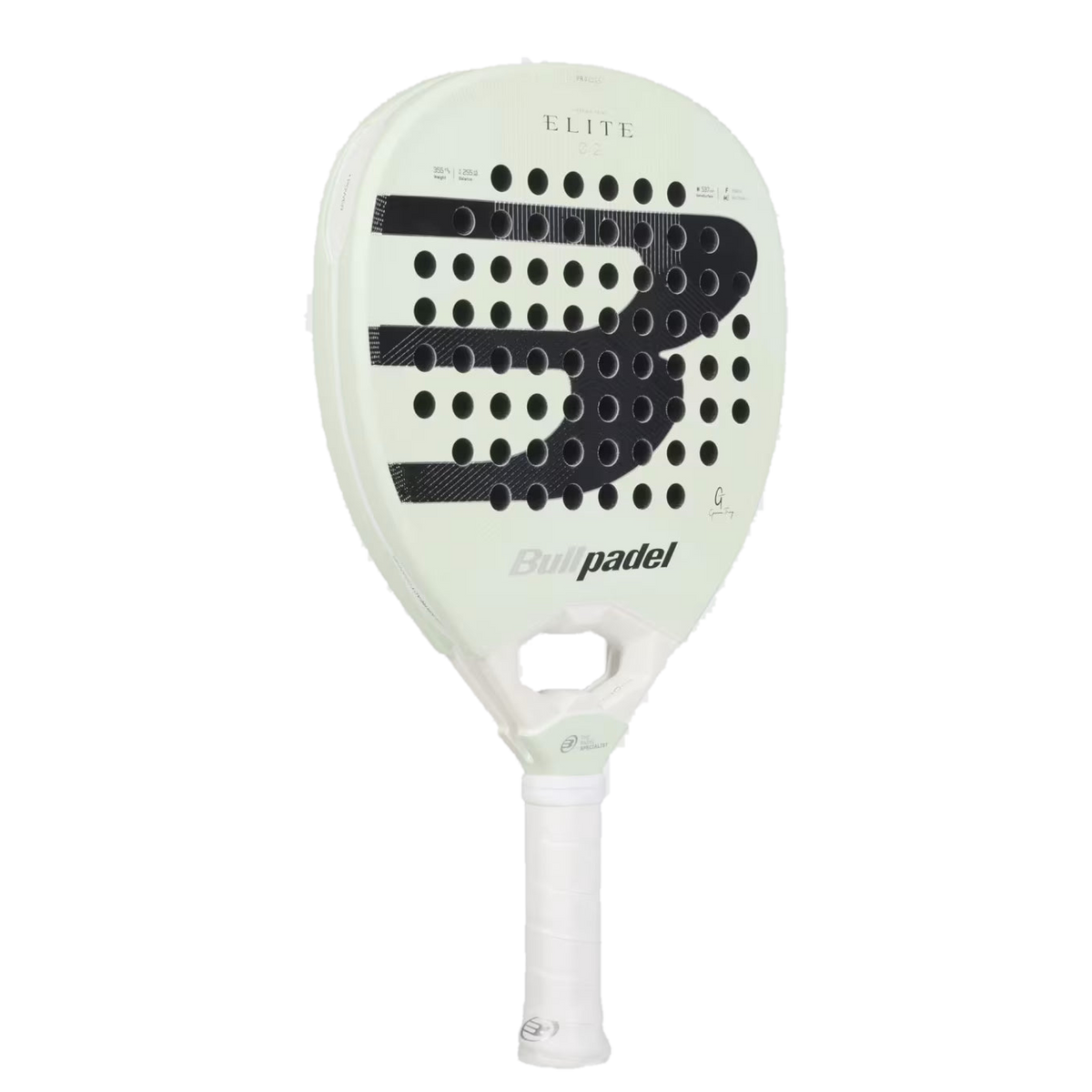 Bullpadel Elite 02 Padel Racket 27 - angle view