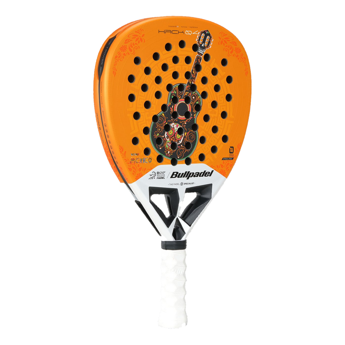 Bullpadel Hack 04 Mexico Padel Racket 26 - angle view