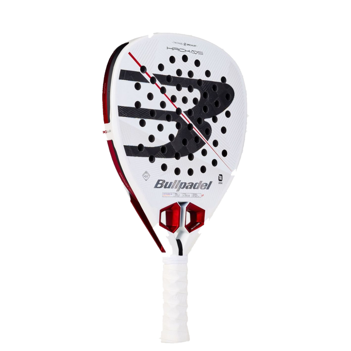 Bullpadel Hack 05 Padel Racket 27 - angle view