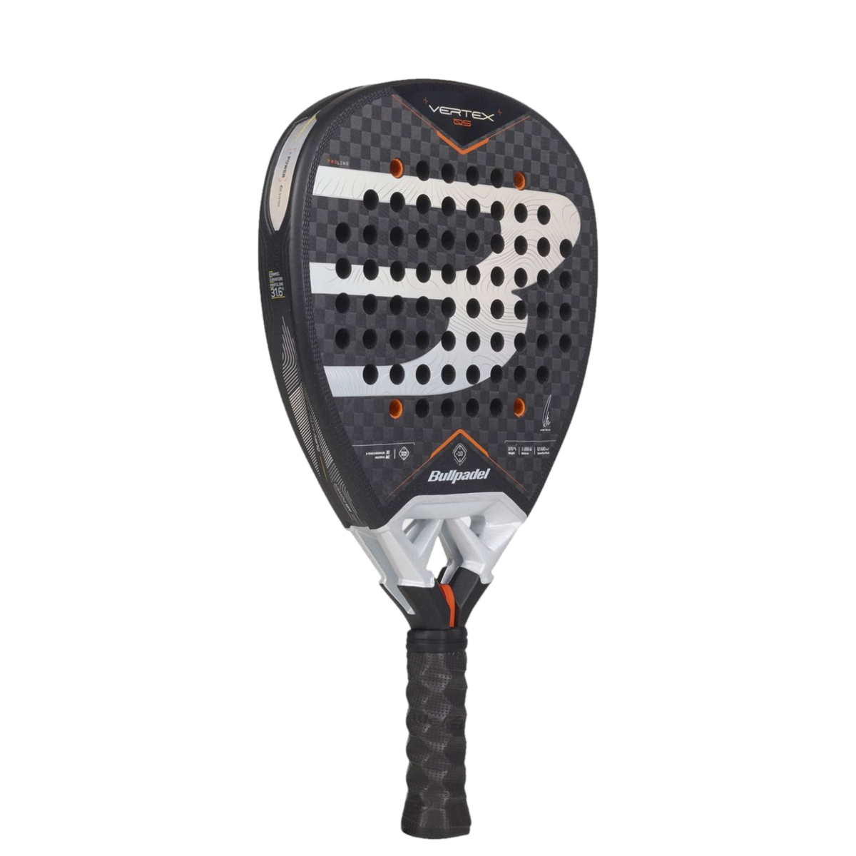 Bullpadel Vertex 05 Padel Racket 27 - angle view