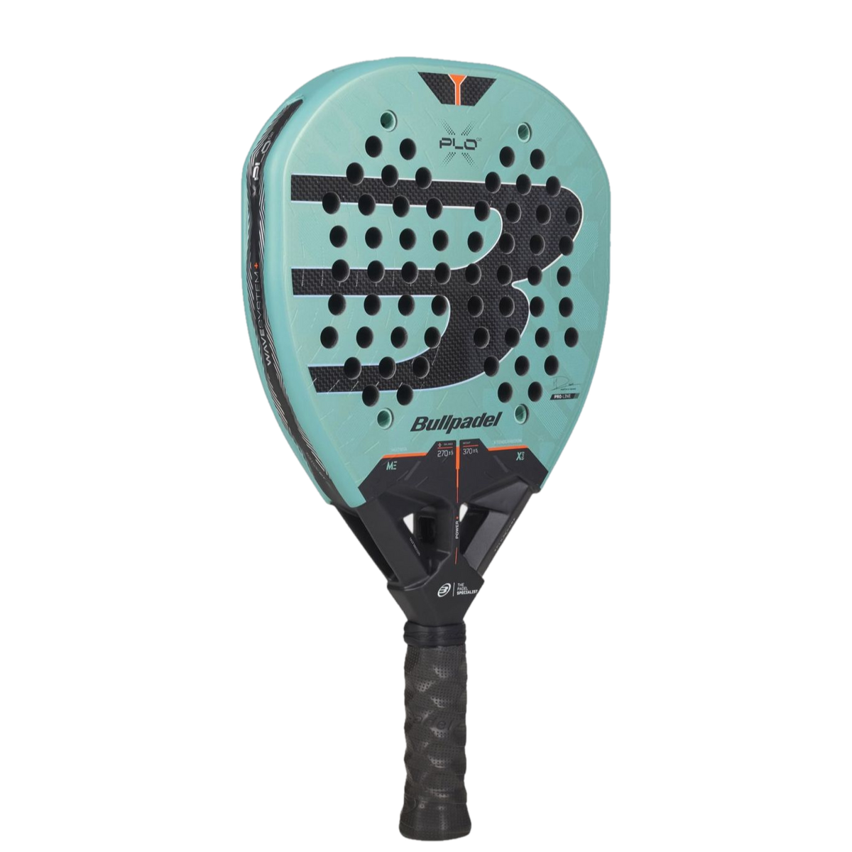 Bullpadel Xplo 02 Padel Racket 27 - angle view