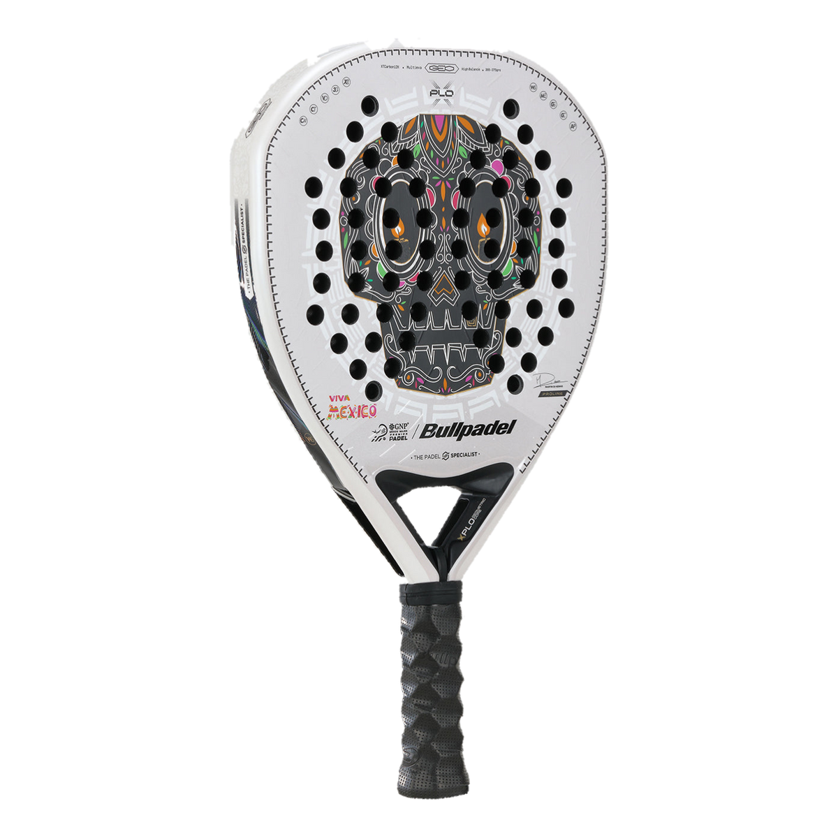 Bullpadel Xplo Mexico Padel Racket 26 - angle view