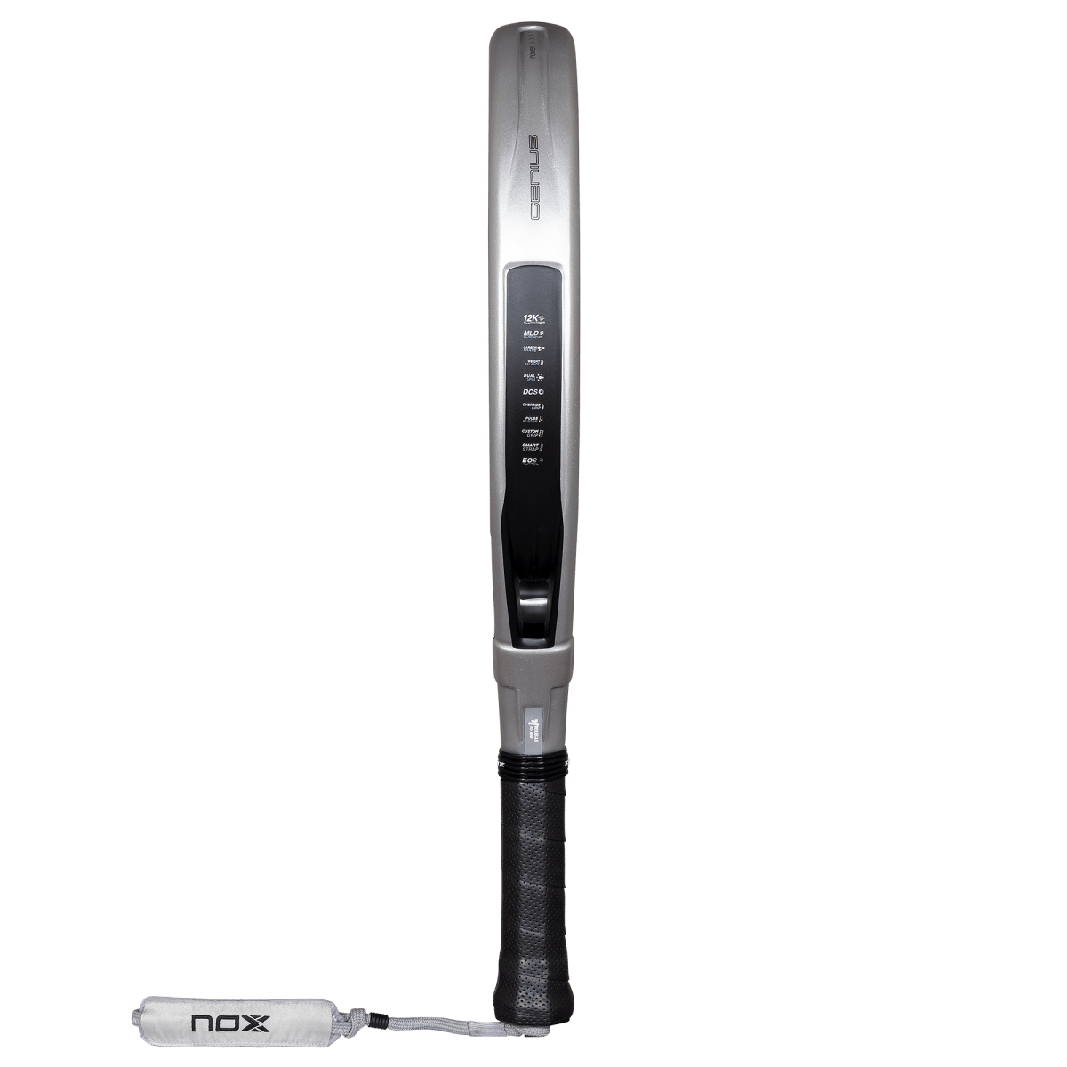 Nox AT10 Genius 12K Alum XTREM Padel Racket 2027, side profile