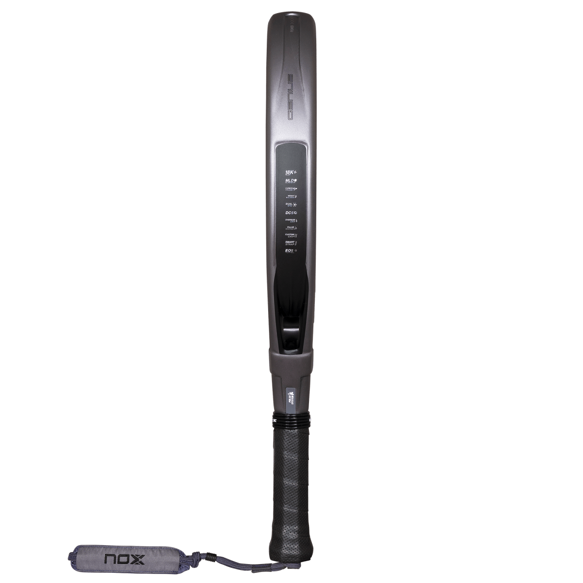 Nox AT10 Genius 18K Alum Padel Racket 2027, side profile