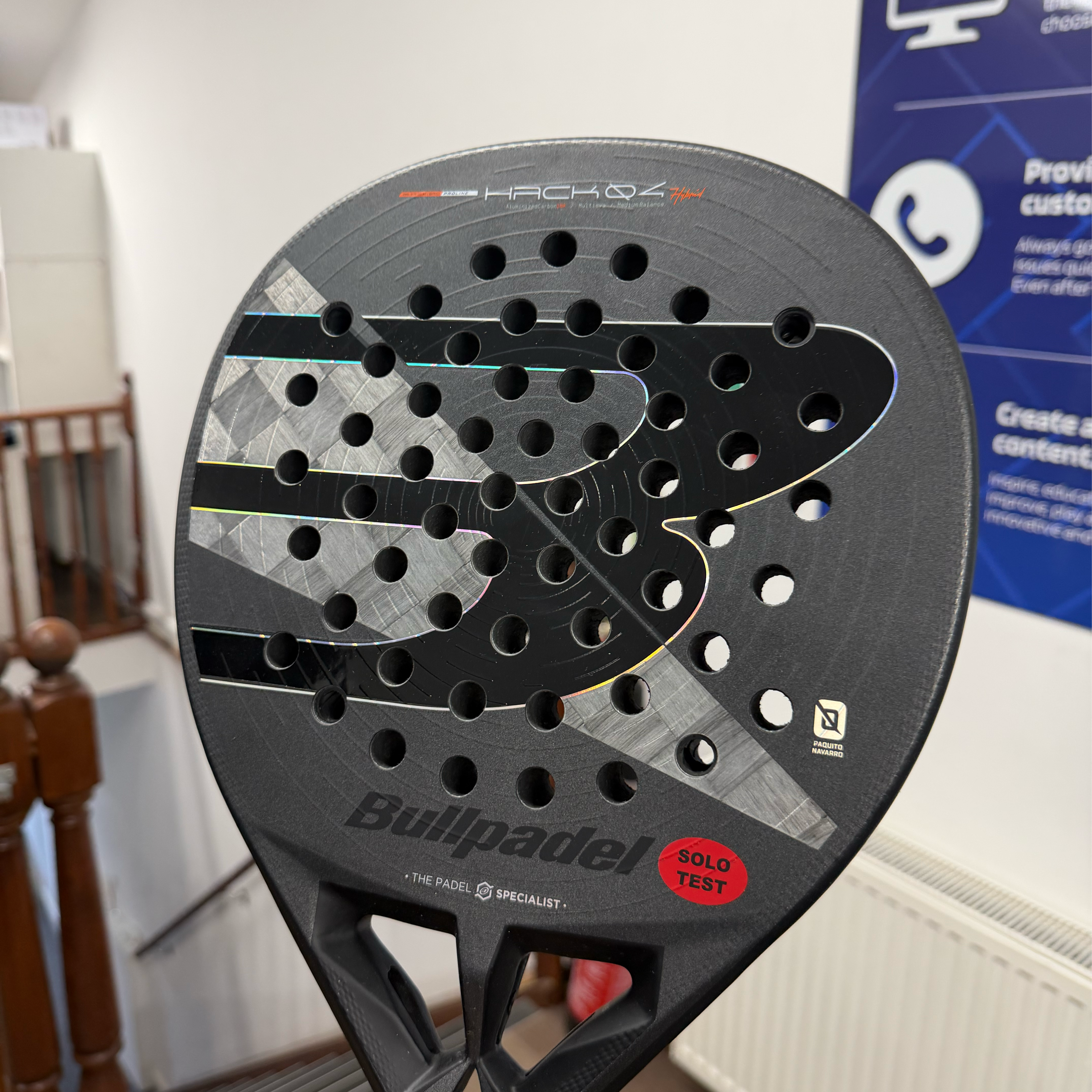 Bullpadel Hack 04 Hybrid Tester - condition photo 2