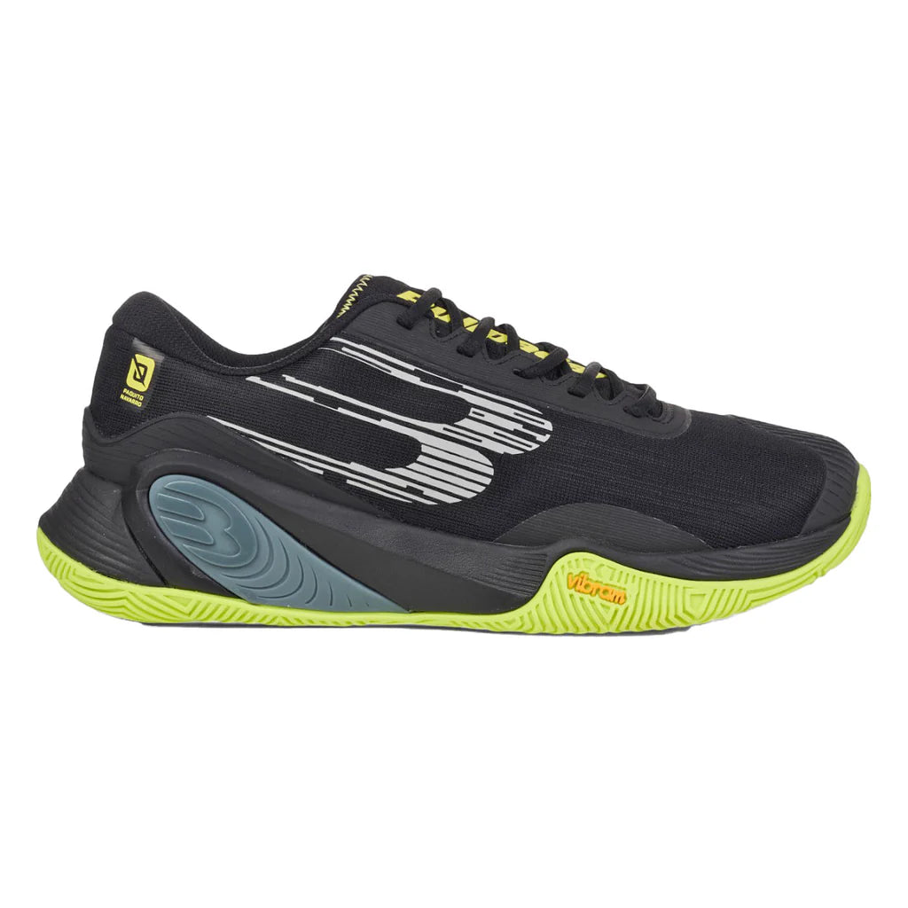 Bullpadel Hack Vibram Black Padel Shoes
