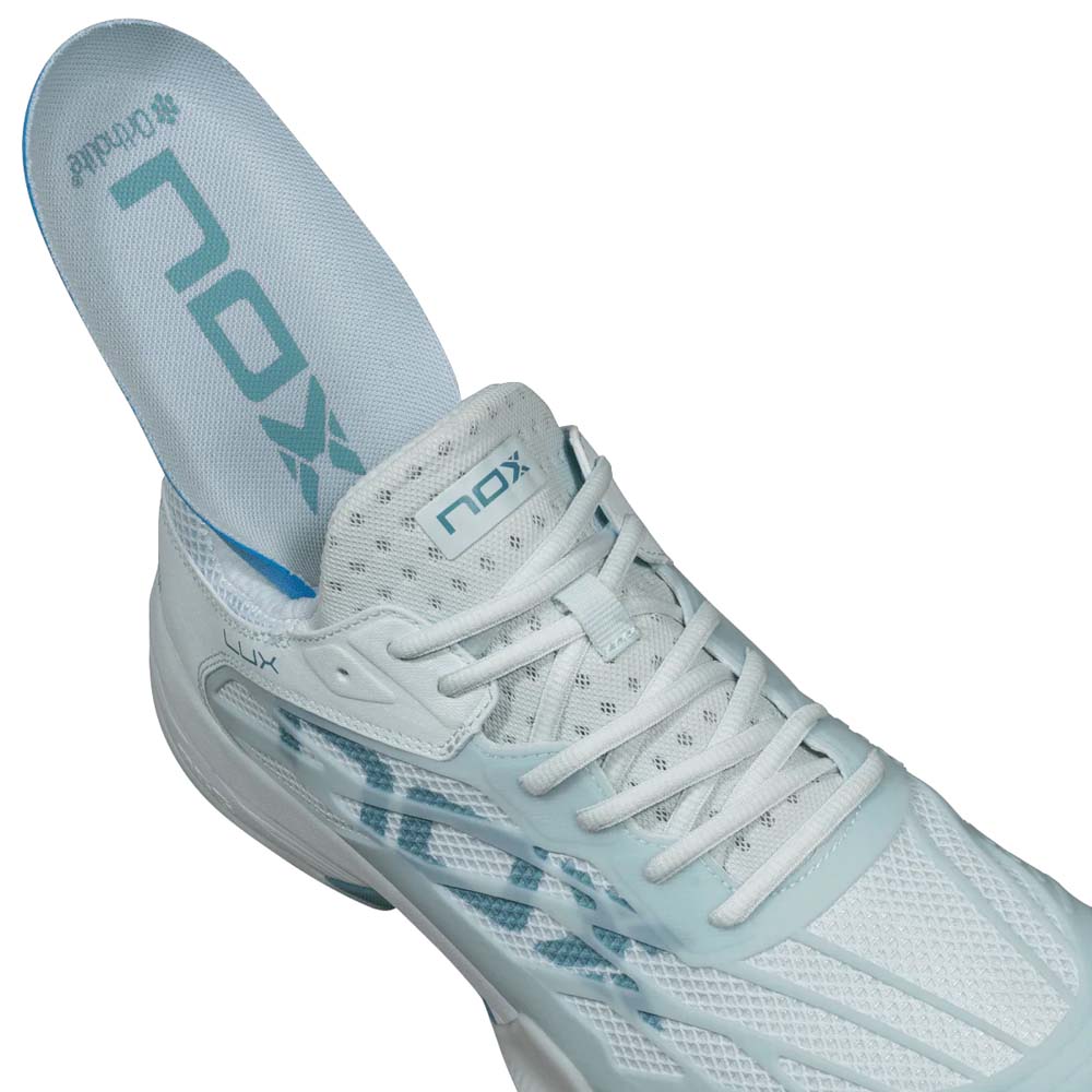 Nox AT10 Lux Padel Shoes Morning Mist Turquoise detail