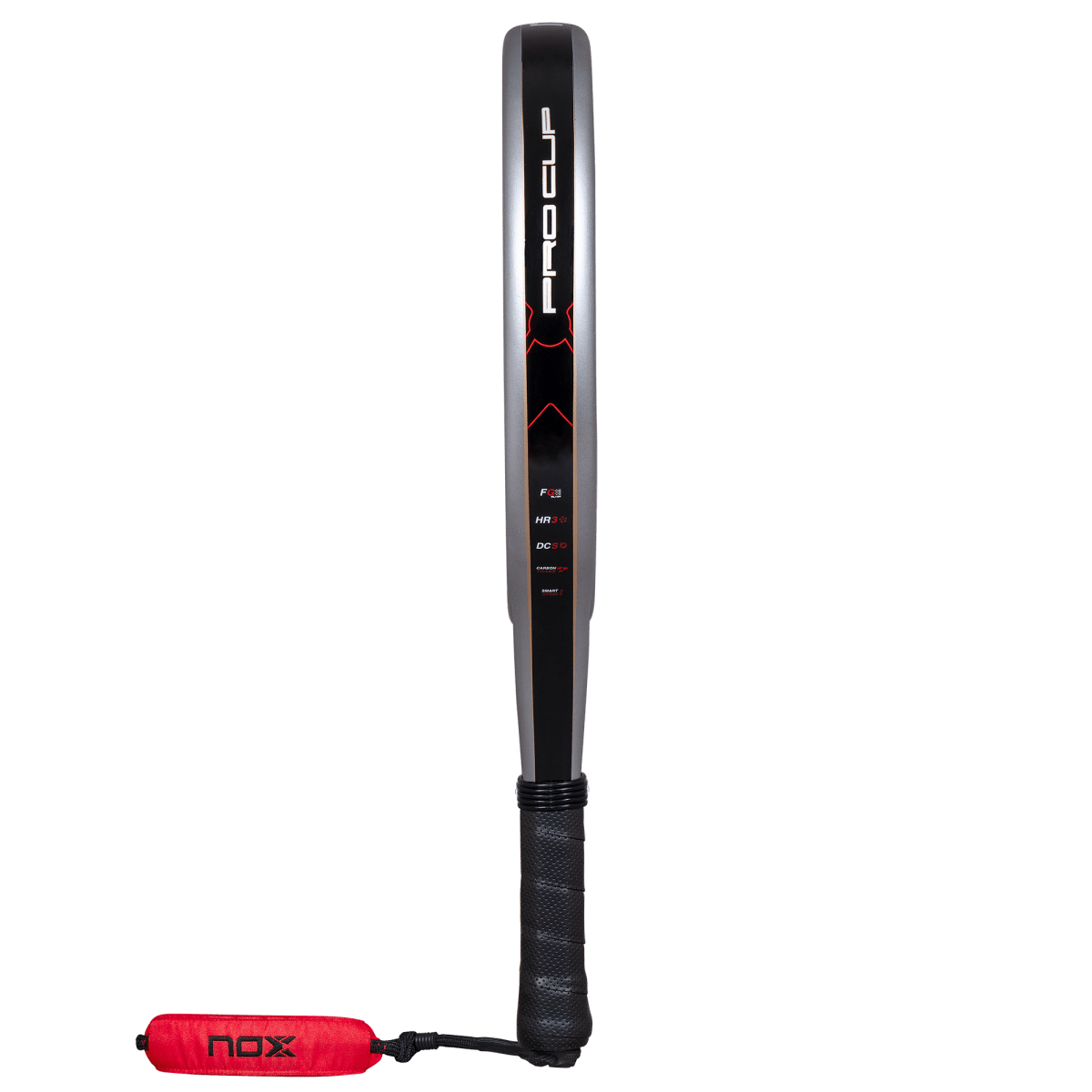 Nox ML10 Pro Cup Rough Padel Racket 2027, side profile