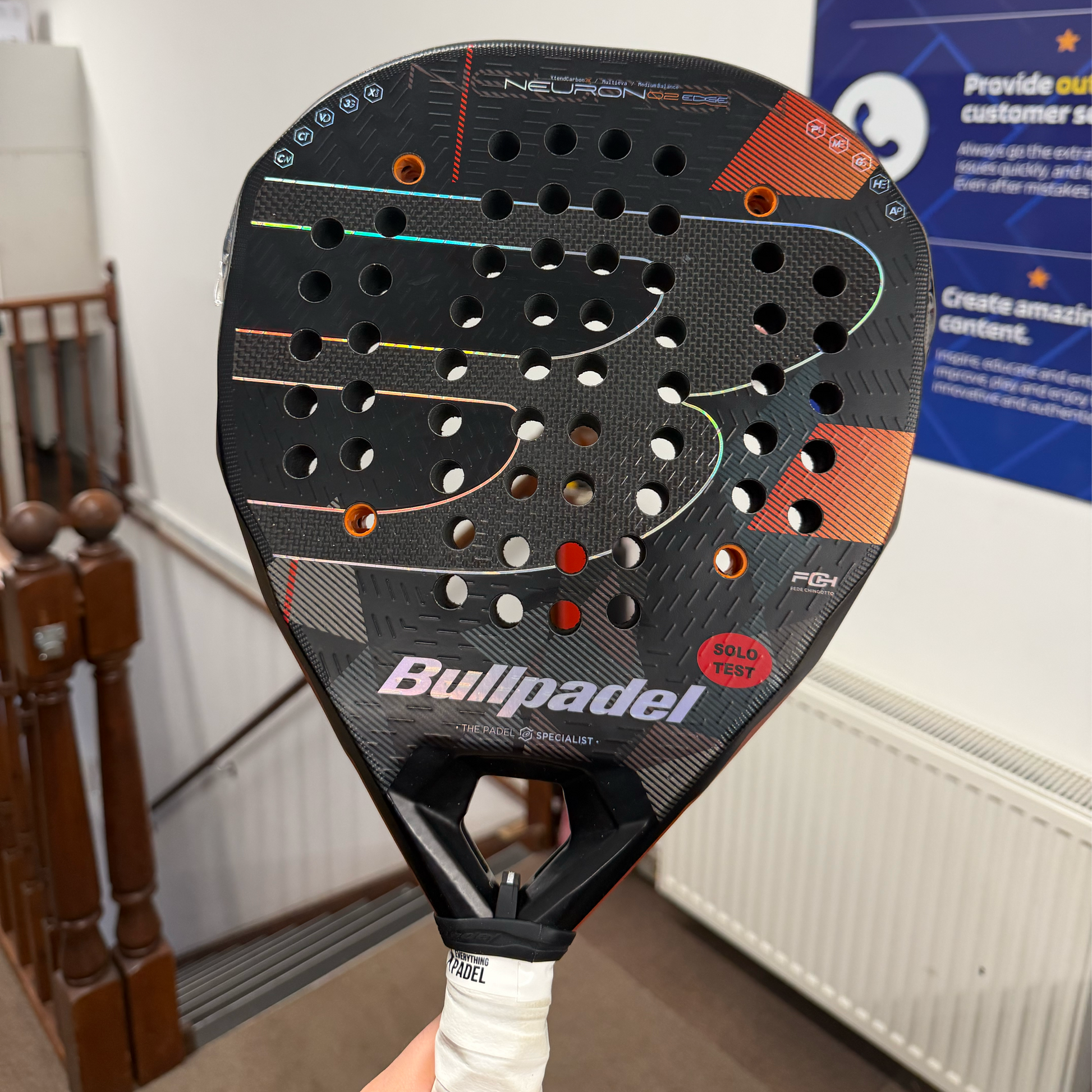 Bullpadel Neuron 02 Edge Tester - condition photo 1