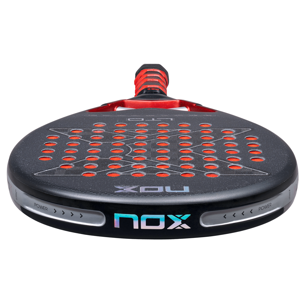Nox AT10 Genius 12K XTREM Limited Edition Pack Padel Racket 2026 - top edge