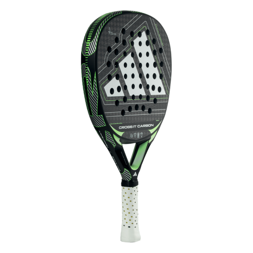 Adidas Cross IT Carbon Padel Racket 2026 - rear face detail