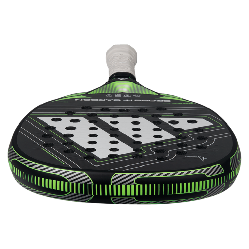Adidas Cross IT Carbon Padel Racket 2026 - three-quarter angled view