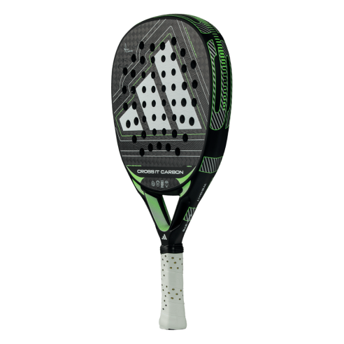 Adidas Cross IT Carbon Padel Racket 2026 - side profile view