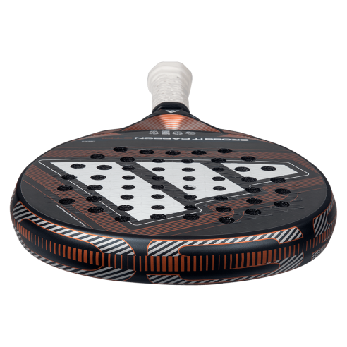 Adidas Cross IT Carbon Ctrl Padel Racket 2026 - angle view