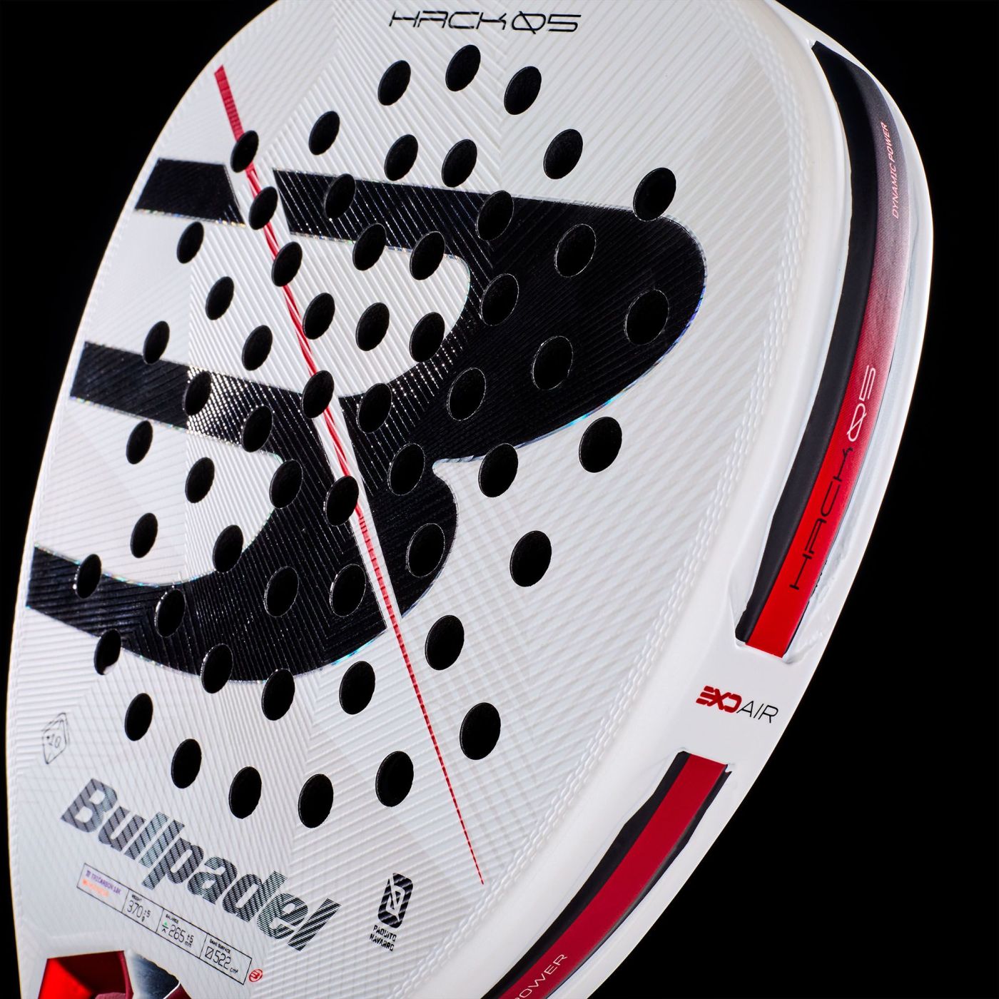 Bullpadel Hack 05 Padel Racket 27 - detail