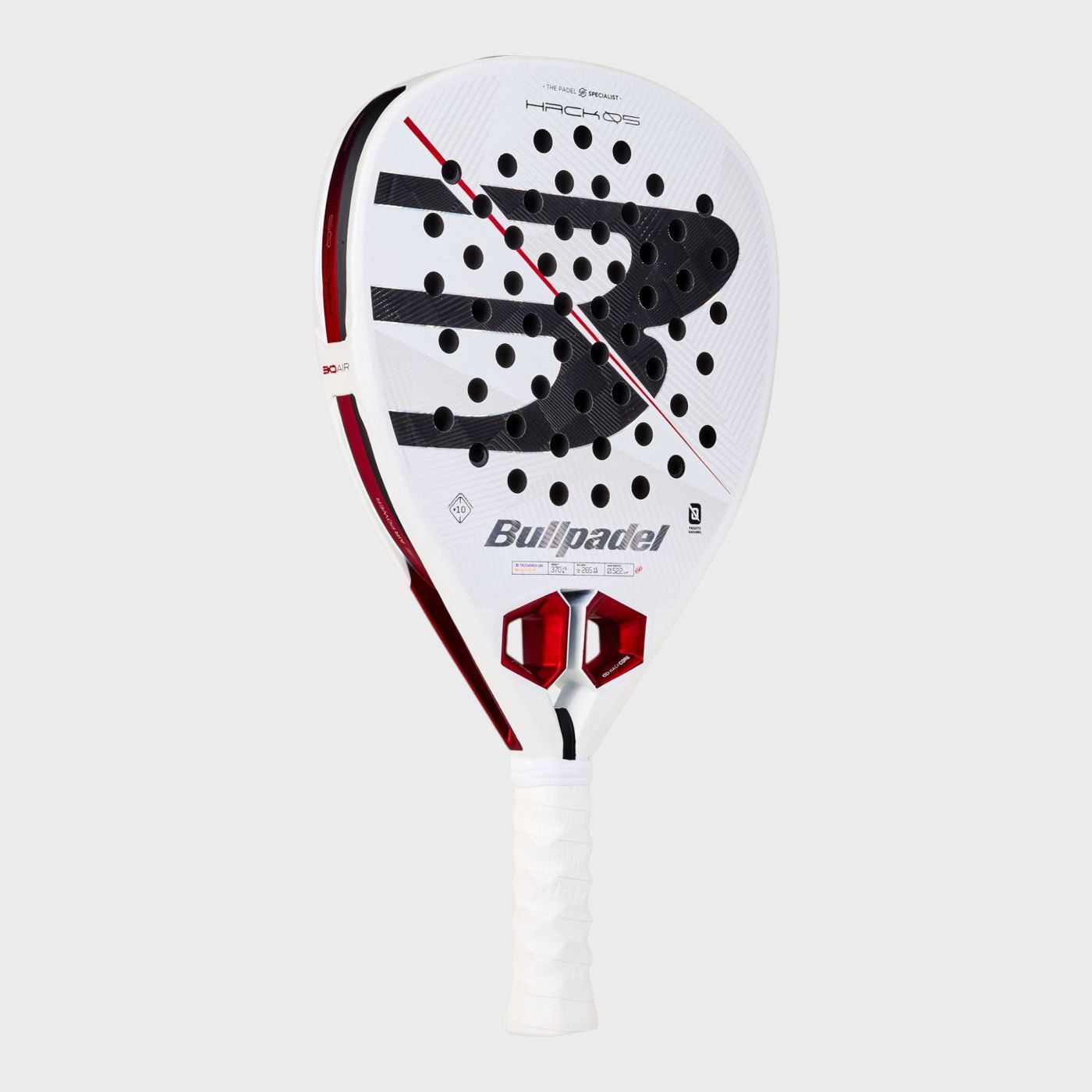 Bullpadel Hack 05 Padel Racket 27 - face