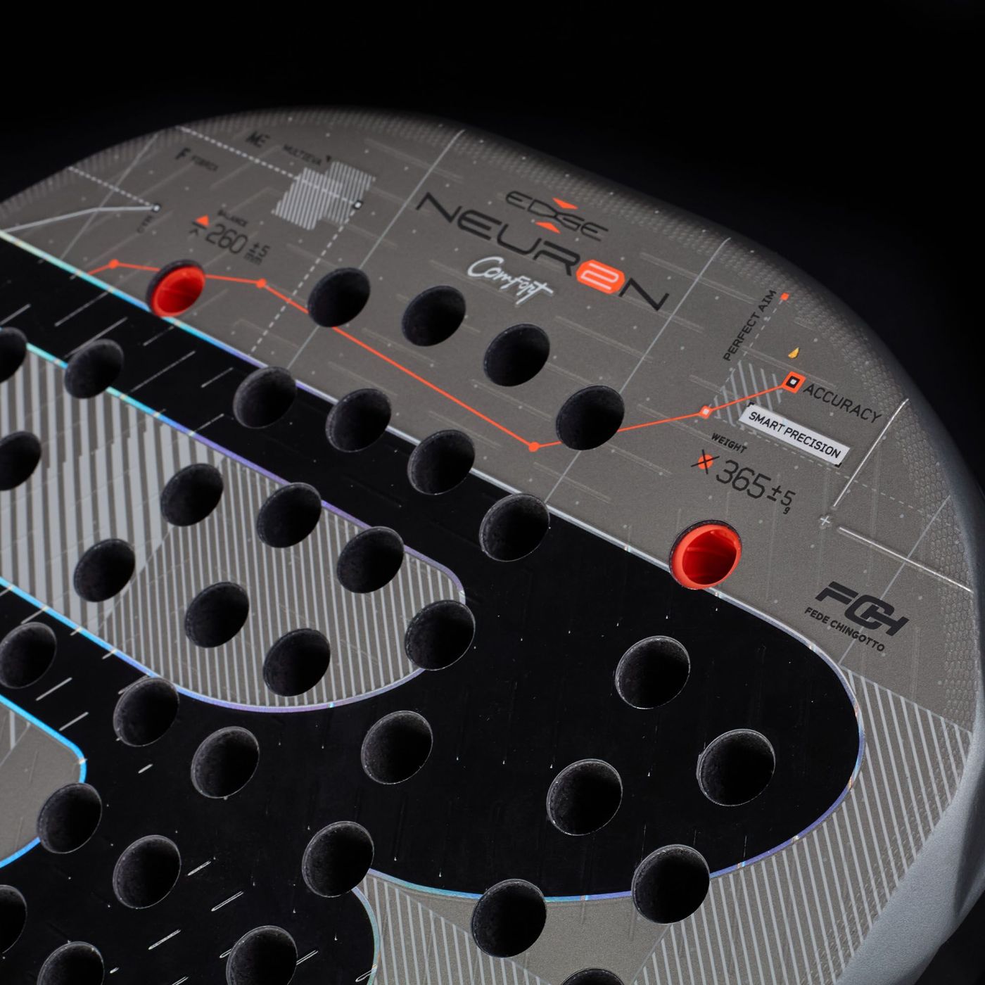 Bullpadel Neuron 02 Comfort Padel Racket 27 - detail 2