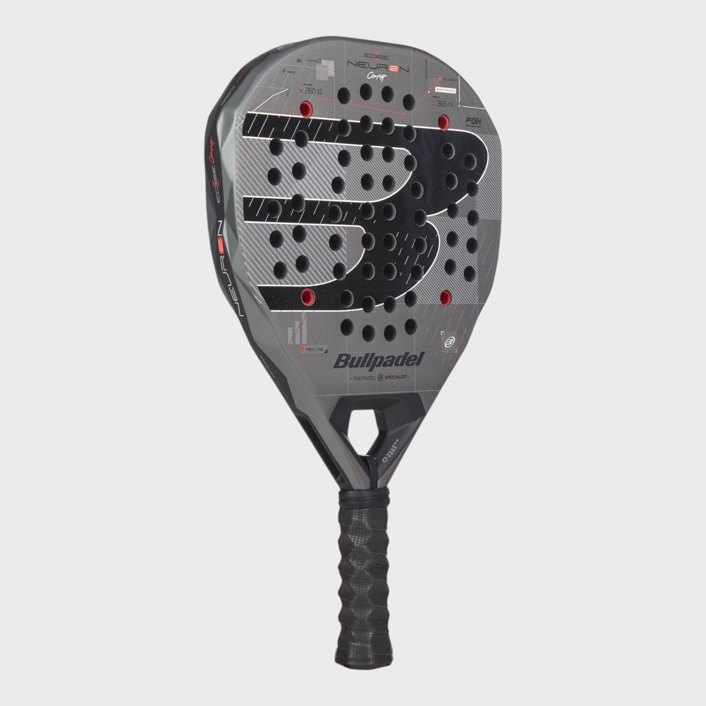 Bullpadel Neuron 02 Comfort Padel Racket 27 - face
