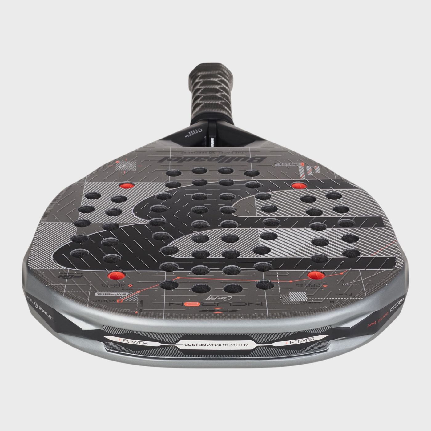 Bullpadel Neuron 02 Comfort Padel Racket 27 - profile