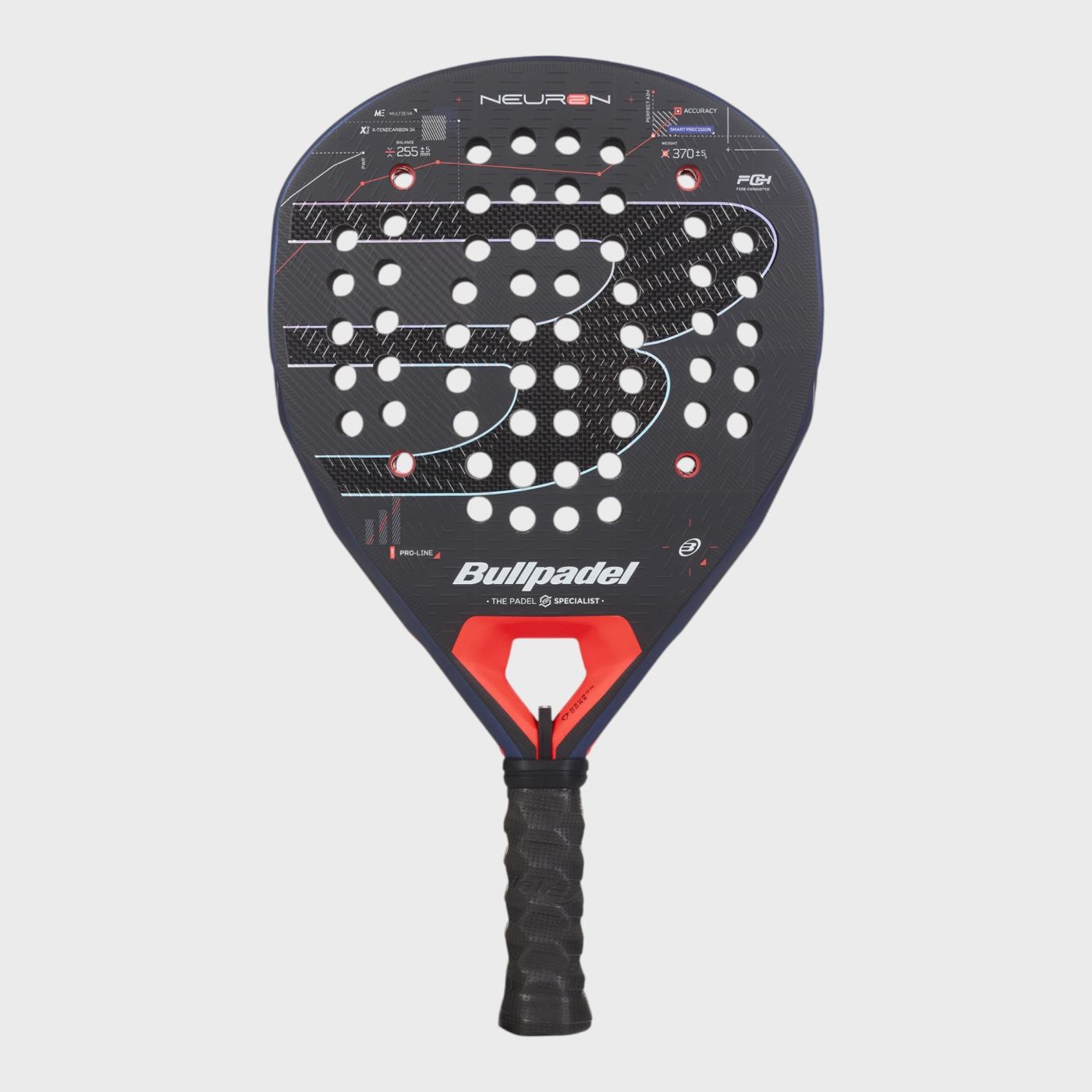 Bullpadel Neuron Padel Racket 27 - face