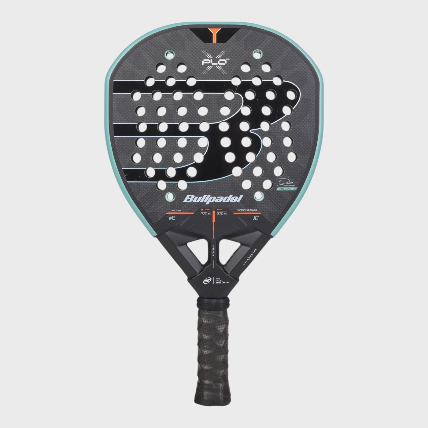 Bullpadel Xplo Padel Racket 27 - angle