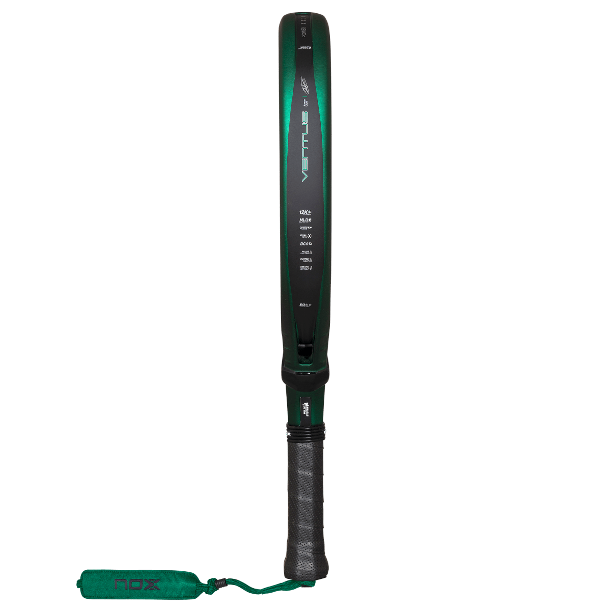 Nox Ventus Attack 12K XTREM Padel Racket 2027, side profile