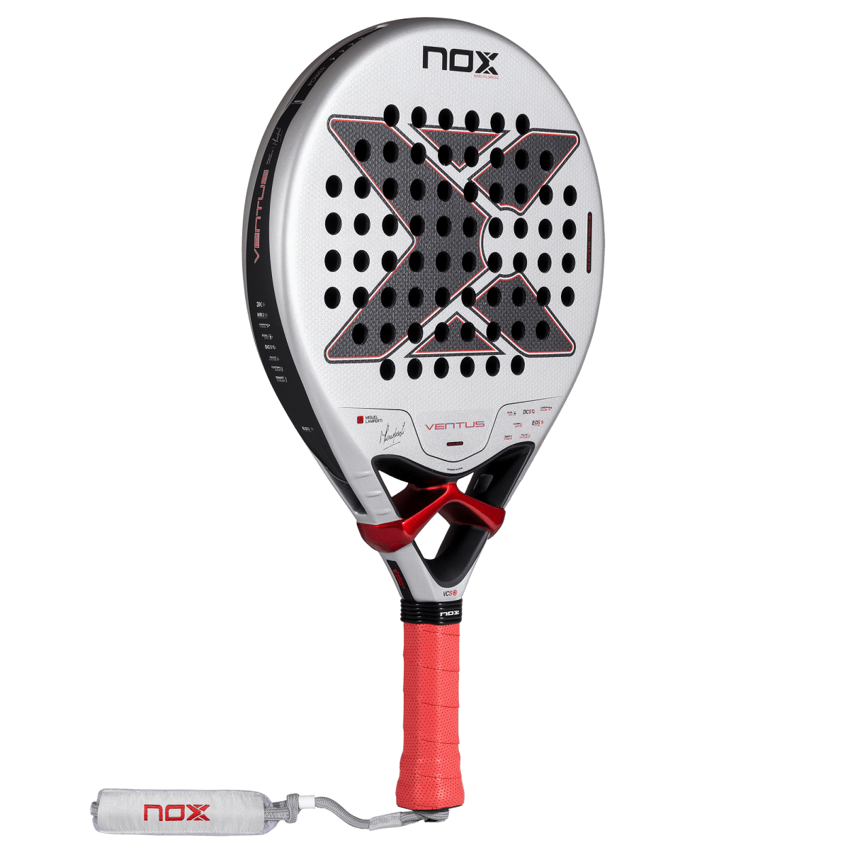 Nox ML10 Ventus Control 3K Padel Racket 2027, three-quarter view