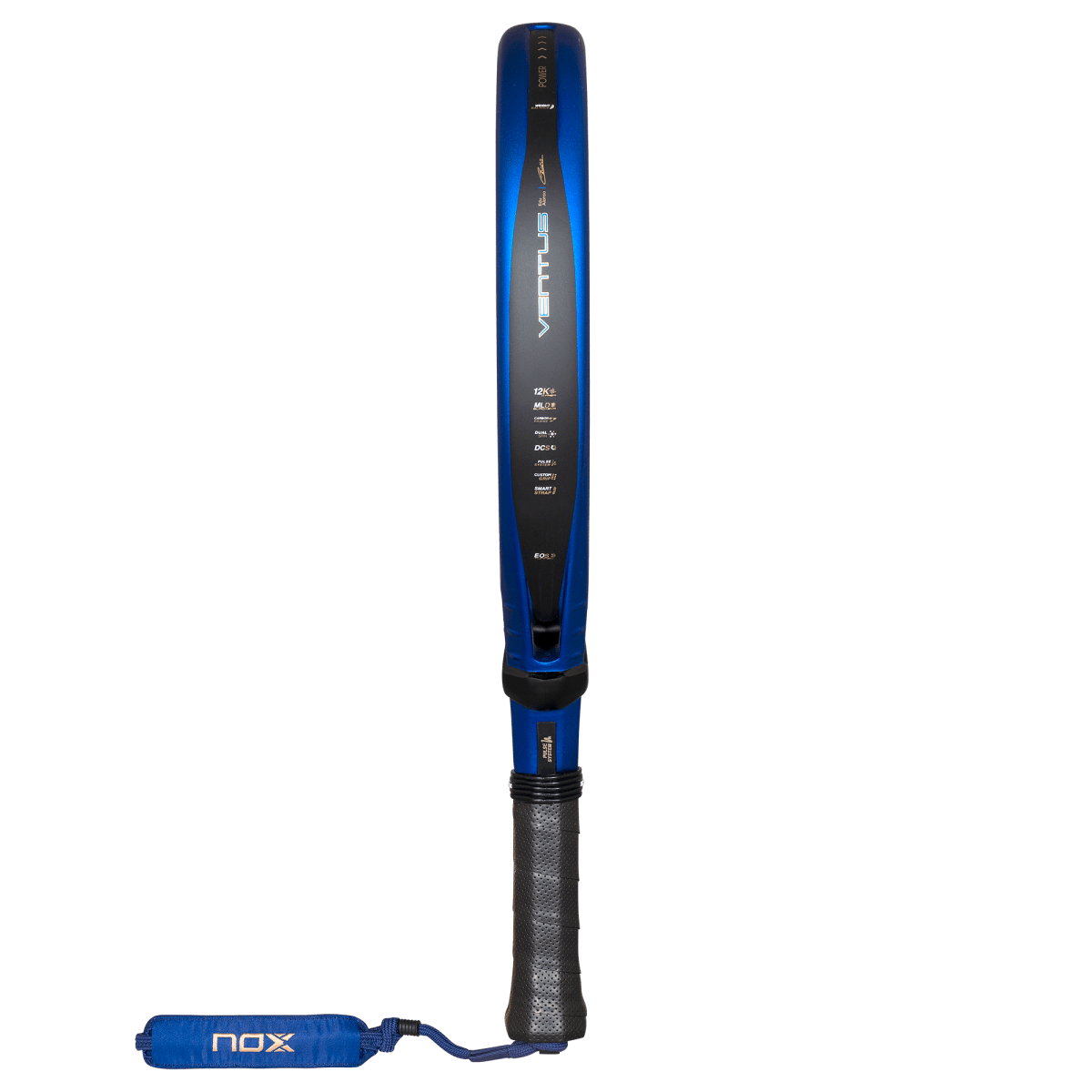 Nox EA10 Ventus Hybrid 12K XTREM Padel Racket 2027, side profile