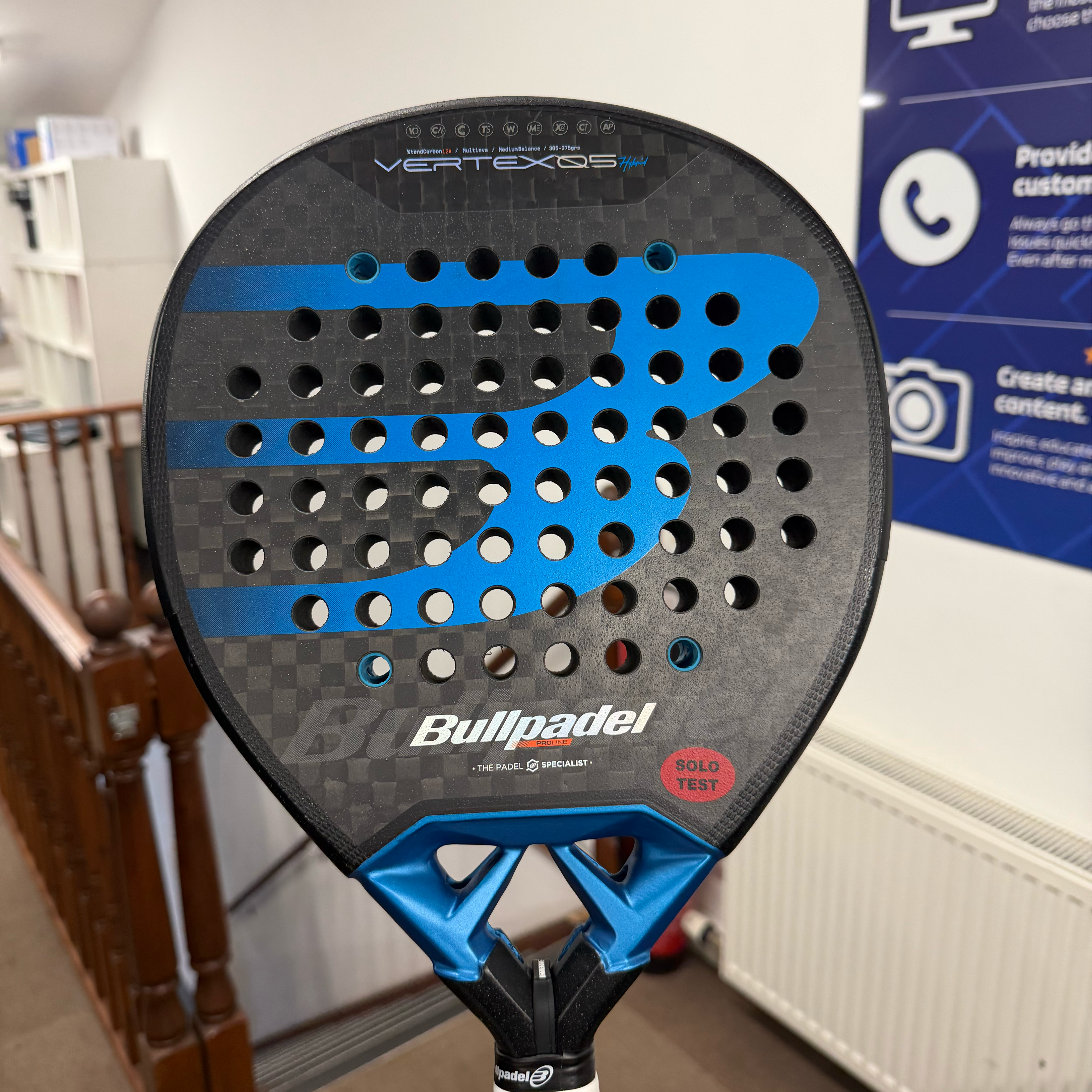 Bullpadel Vertex 05 Hybrid Tester - condition photo 1